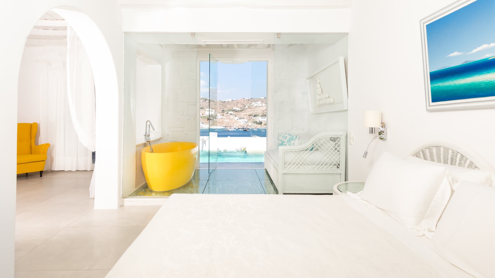 Suite with Pool Overview