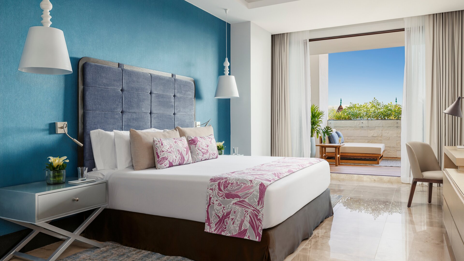 Two-Bedroom Loft Primary Bedroom
