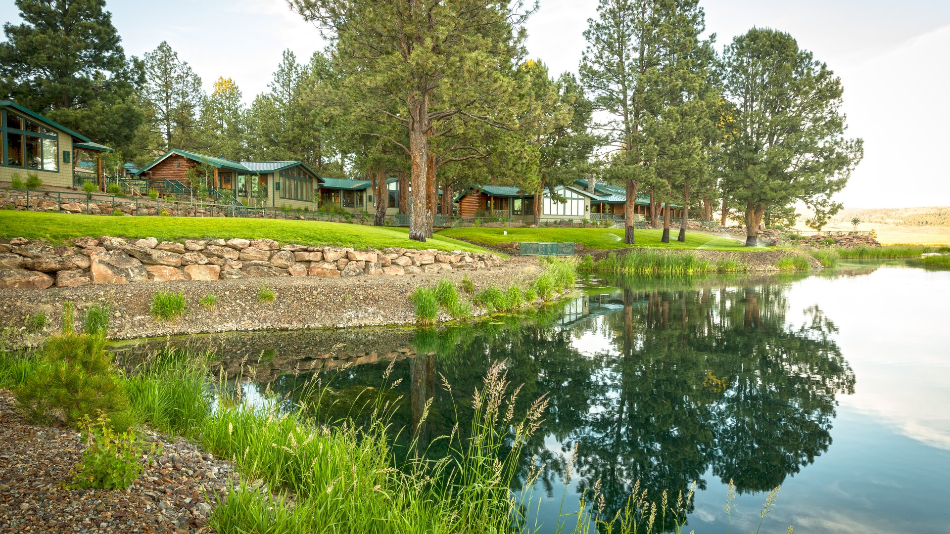 Exterior View from Lake