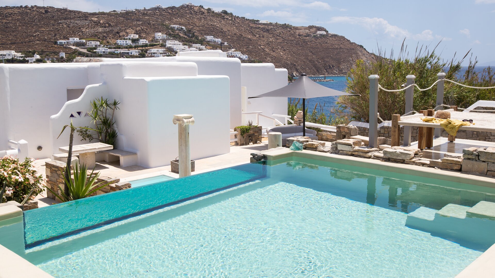 Suite with Pool, Corner View of Pool