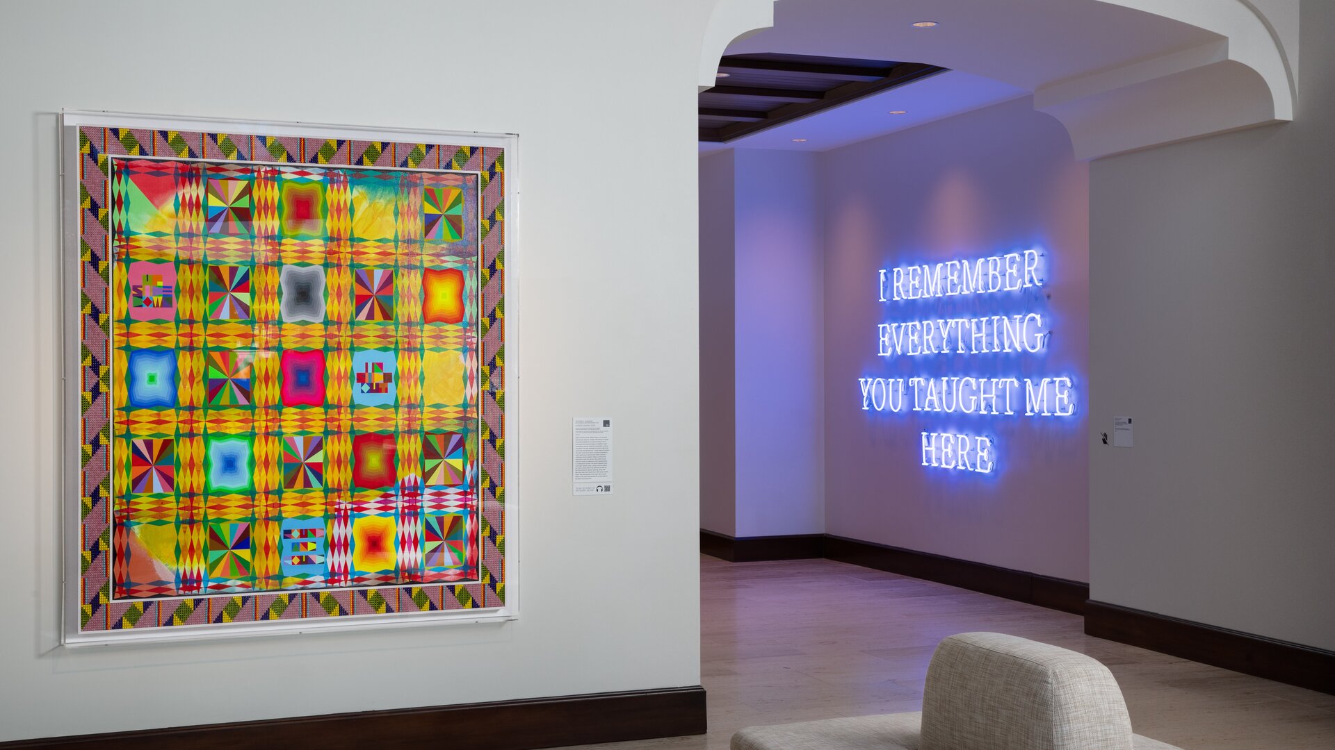 Common Area with Art on Walls