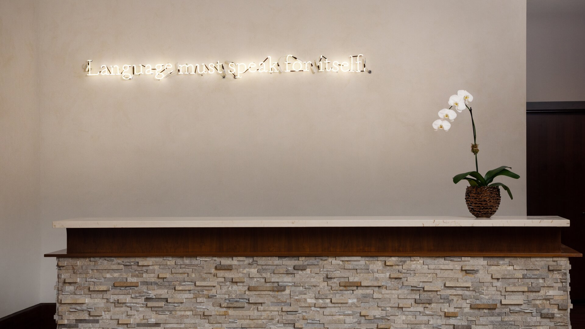 Lobby Reception Desk