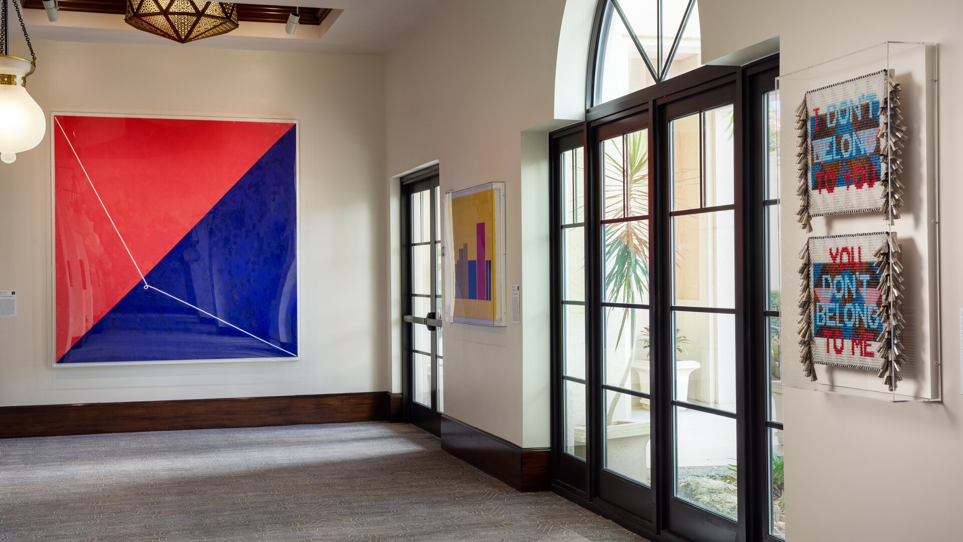 Common Area with Art on Walls
