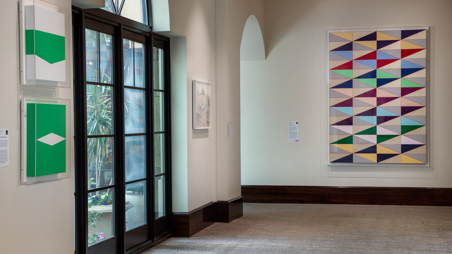 Common Area with Art on Walls