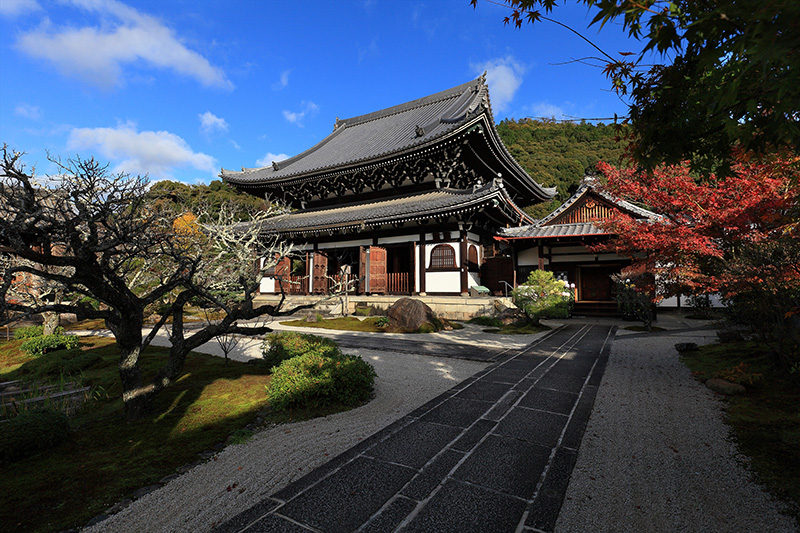 Temple Exterior View, Japan