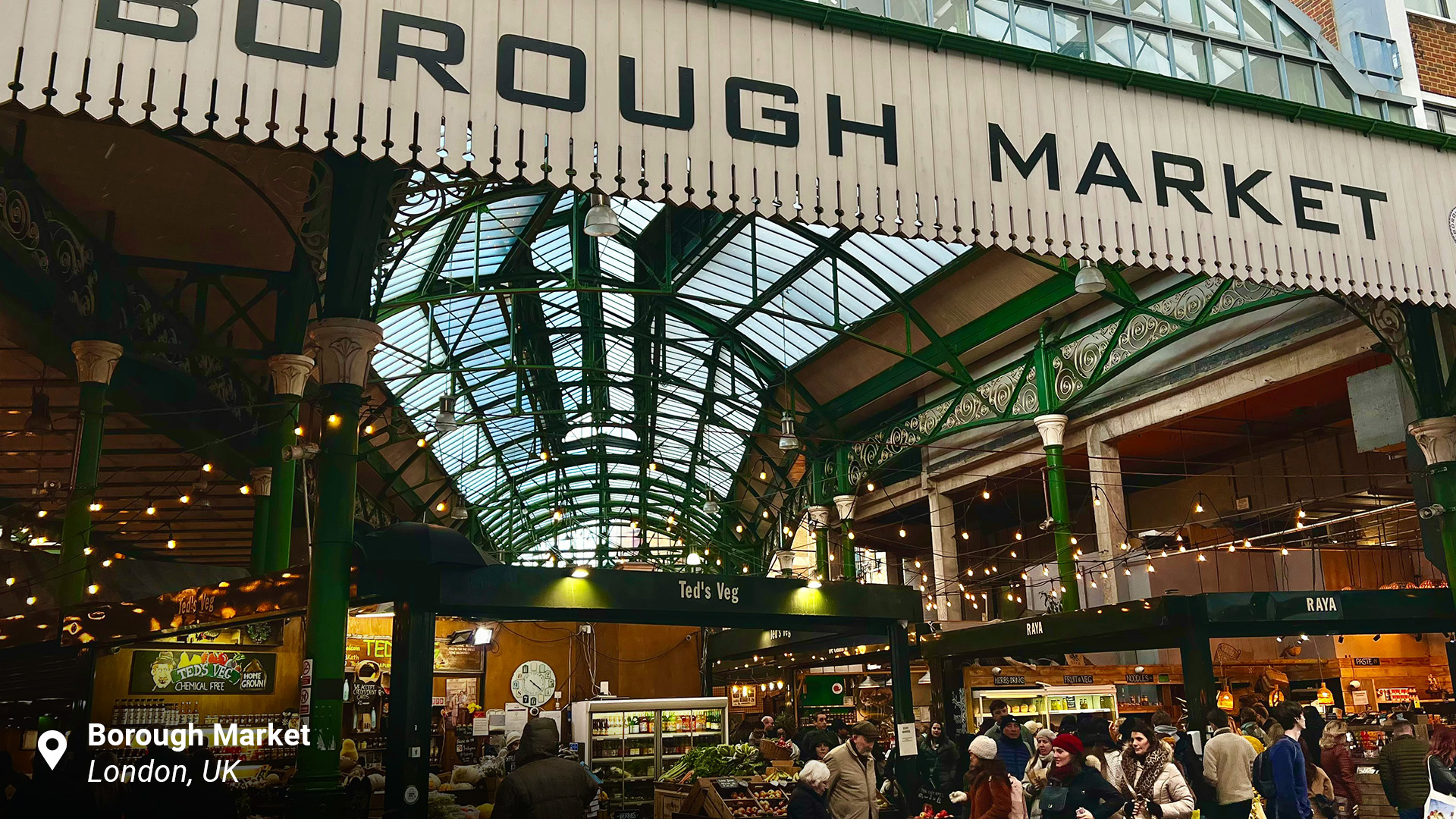 Borough Market, London, UK