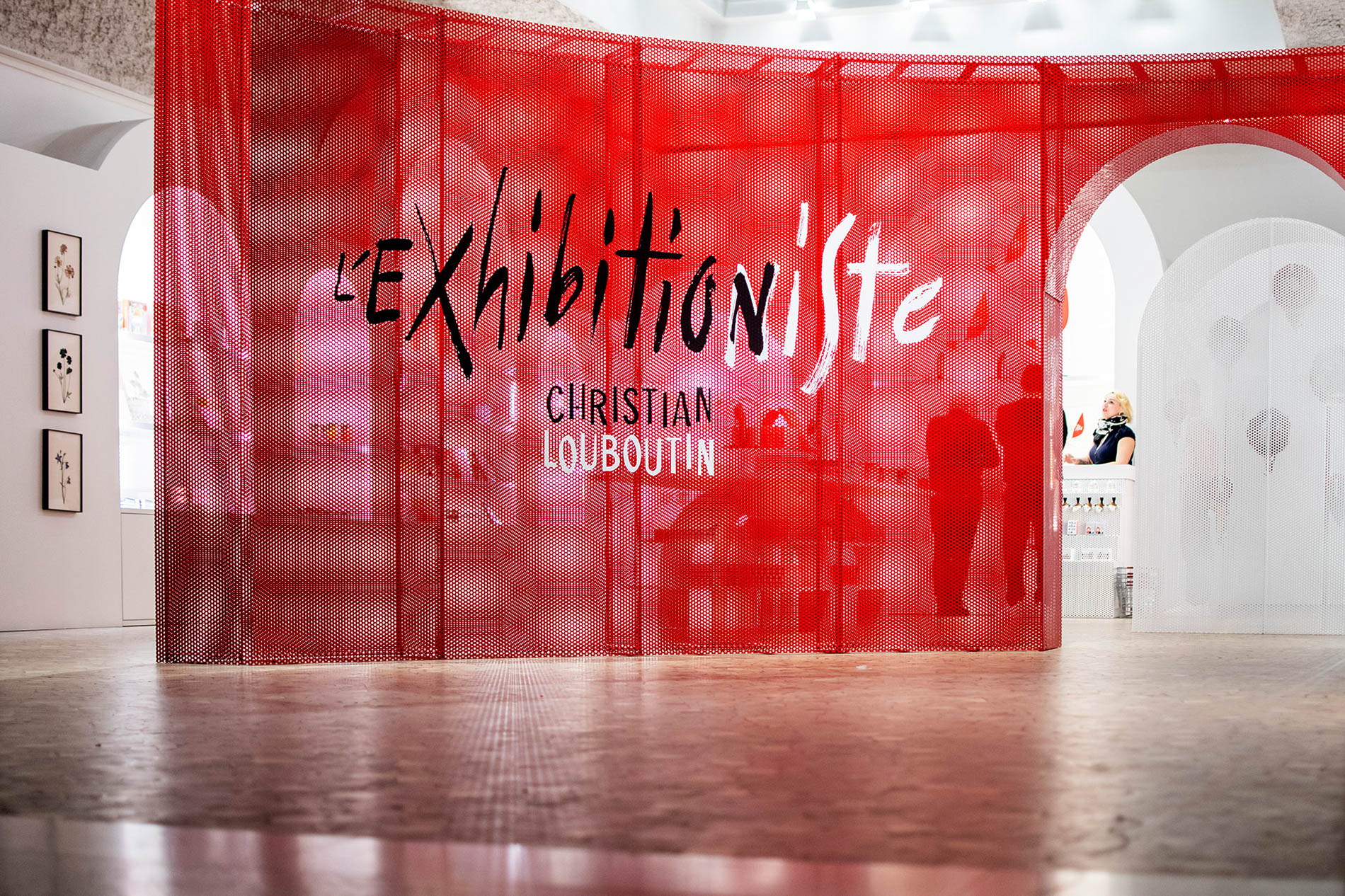 Seeing Red Christian Louboutin s L Exhibition nist Exhibit Opens