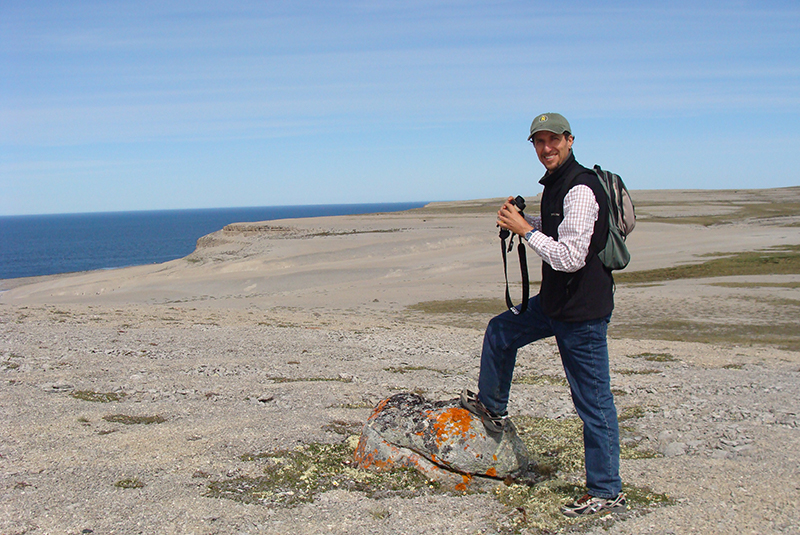 Costas Christ, Beyond Green's co-founder, traveling gently in the remote Canadian Arctic.