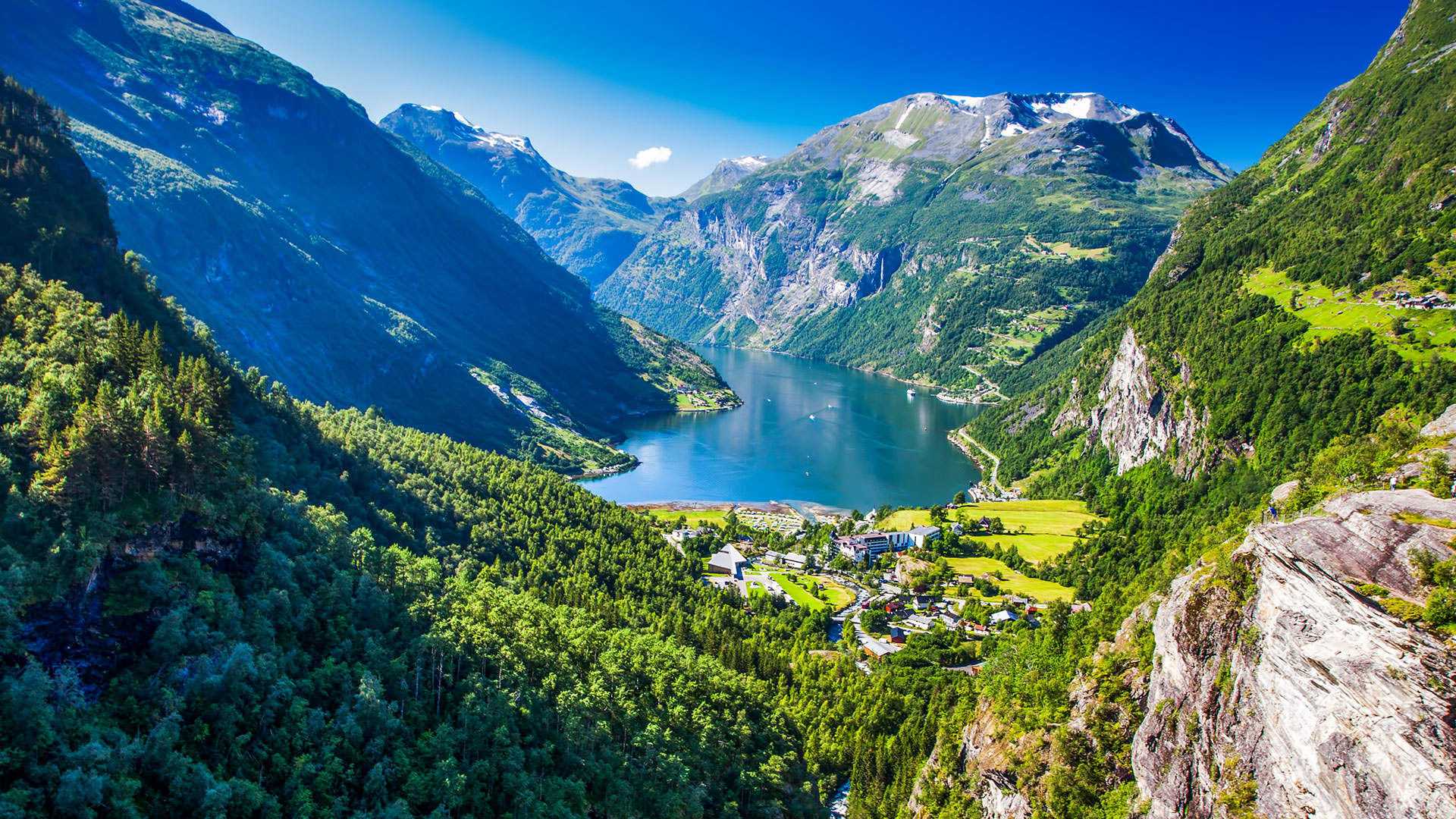 The Geirangerfjord, Norway