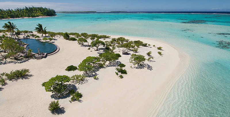 The Brando, and its beautiful beaches.