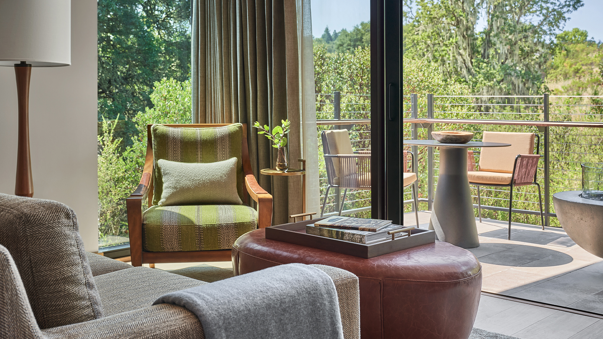 Montage Healdsburg Residences Living Area