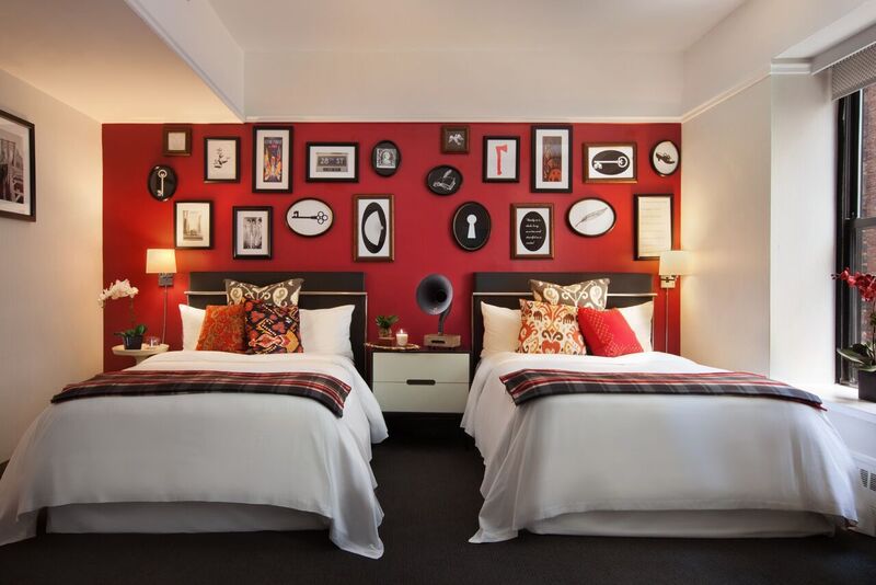 Double Beds Guest Room