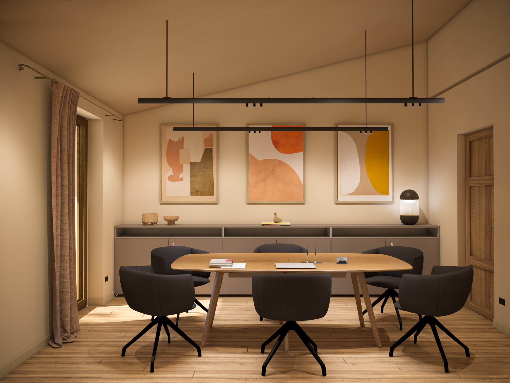 Villa Agreste Meeting Room with View