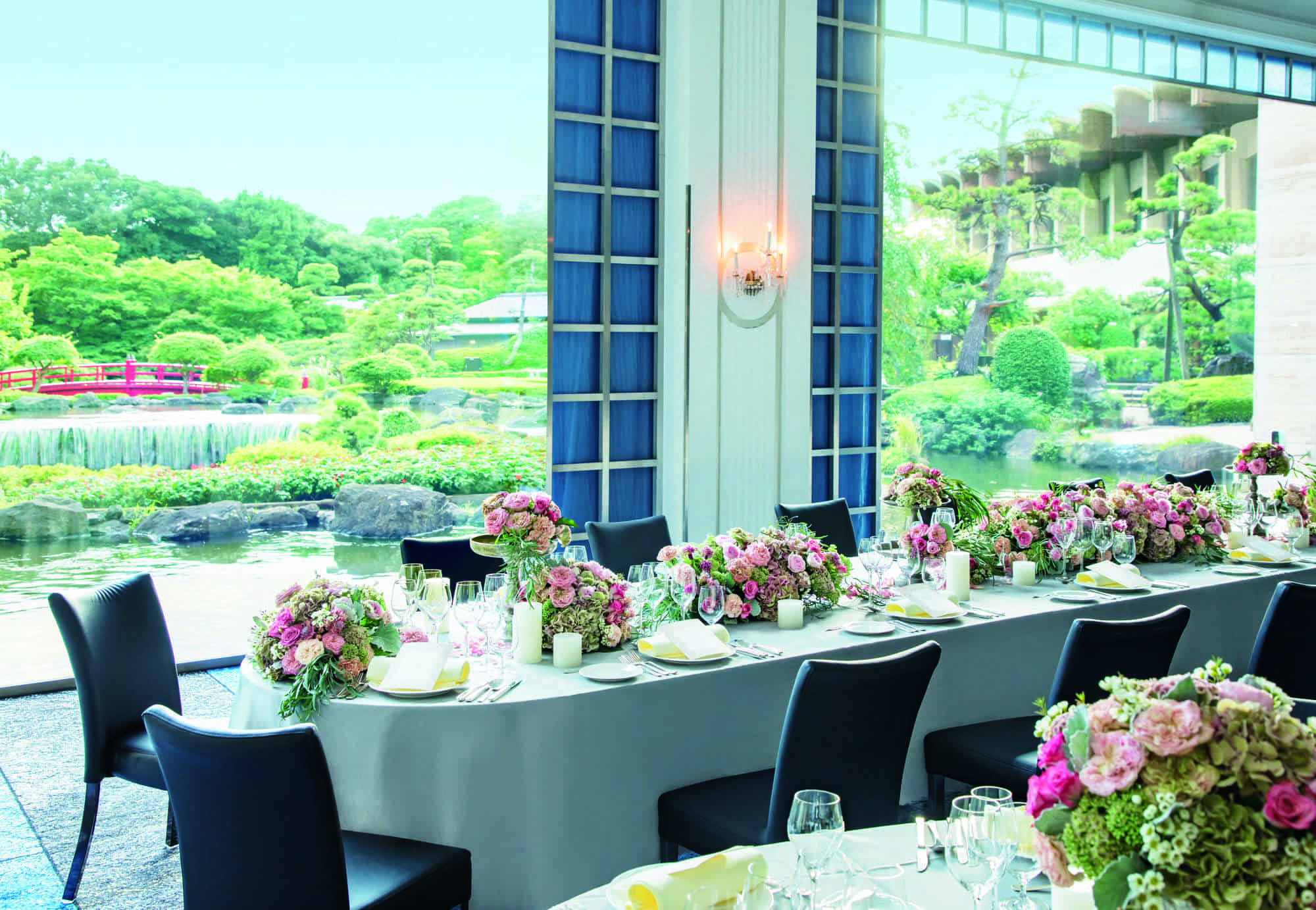 Banquet with view of Gardens