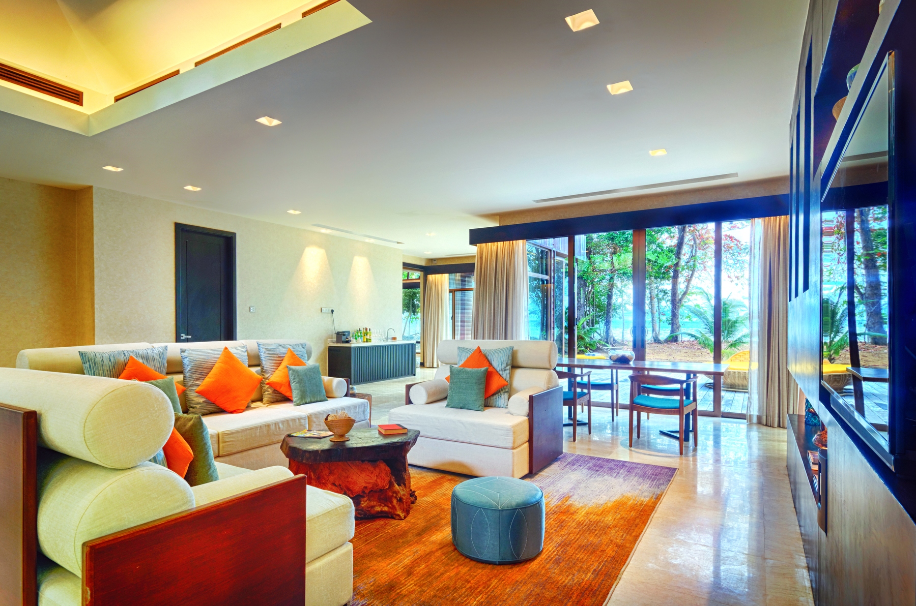 Coral Villa Living Space