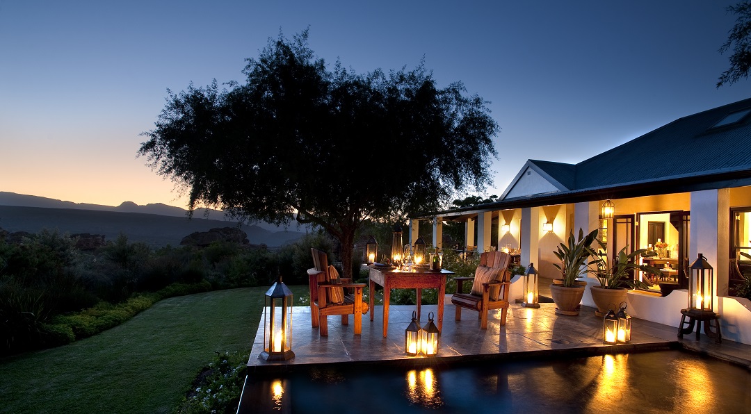 Koro Lodge at Night
