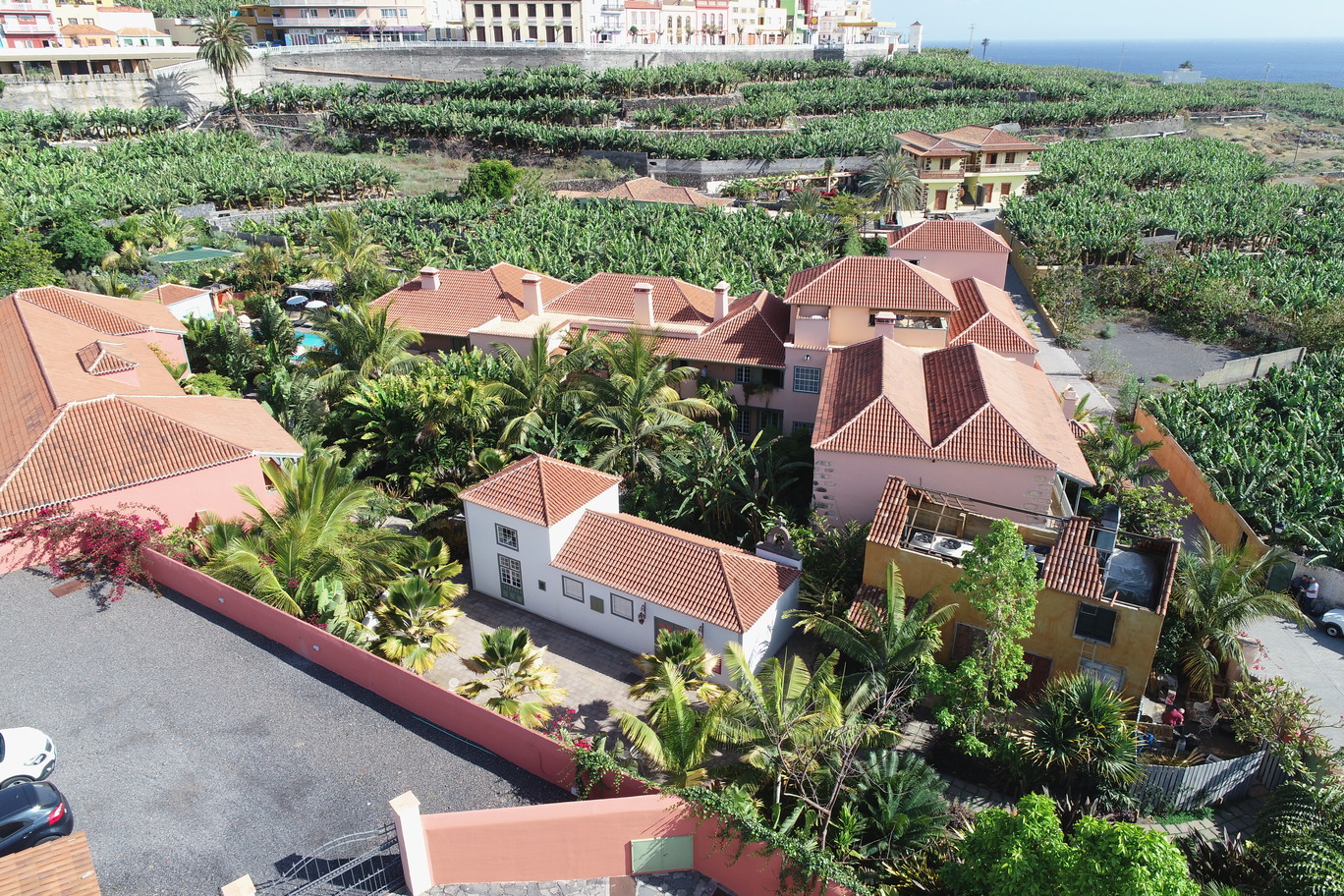Hotel Hacienda de Abajo Aerial