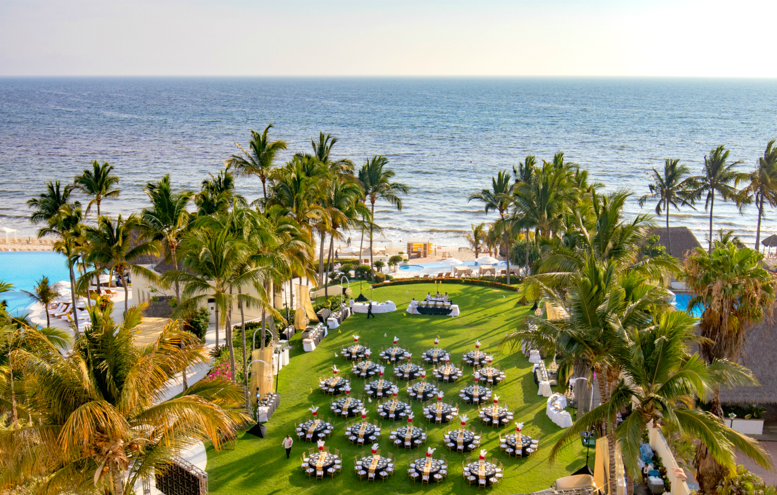 Aerial of Grand Velas Riviera Nayarit Event Space