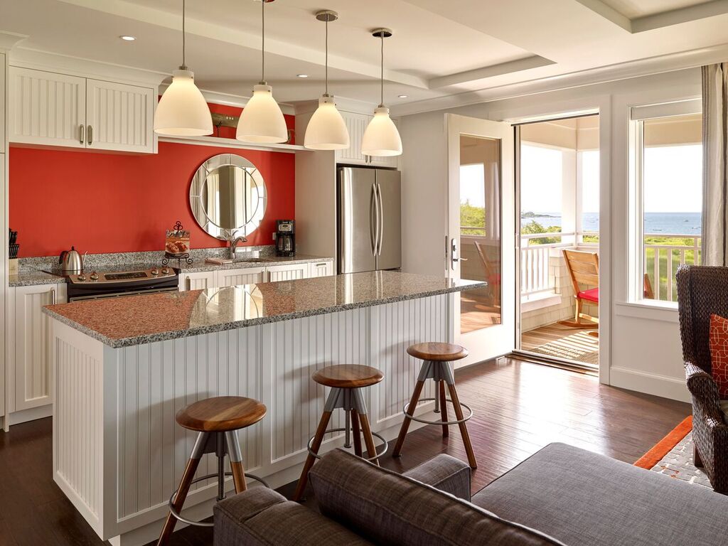 Beach Suite Kitchen with View