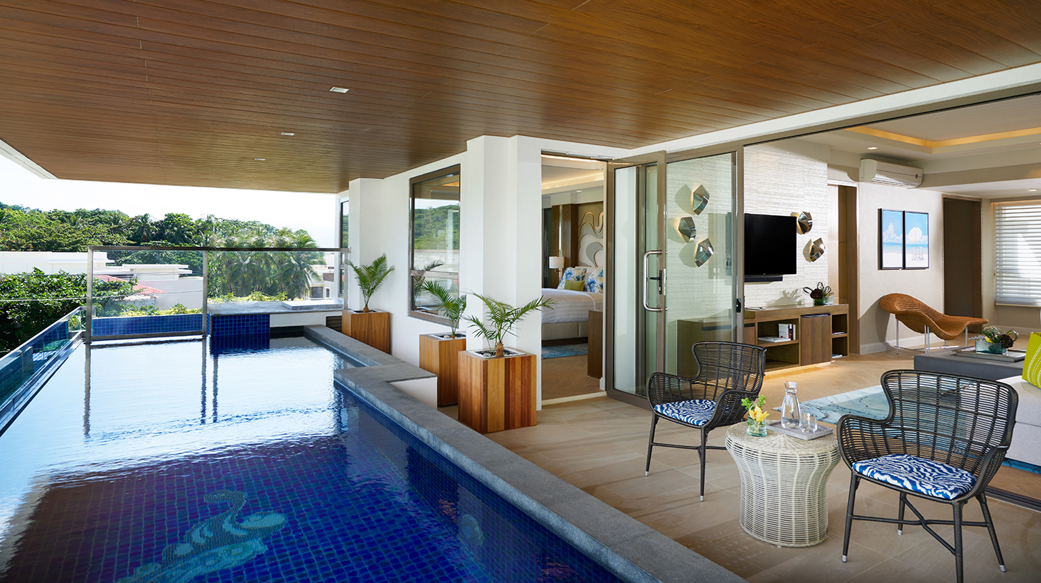 Signature two Bedroom Suite Pool Area