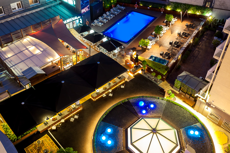 Wellington Hotel & Spa Madrid Aerial View