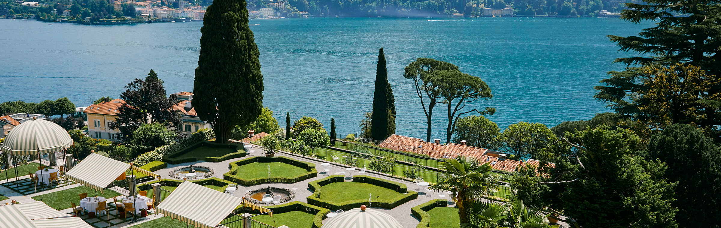 Passalacqua View of the grounds and Lake Como