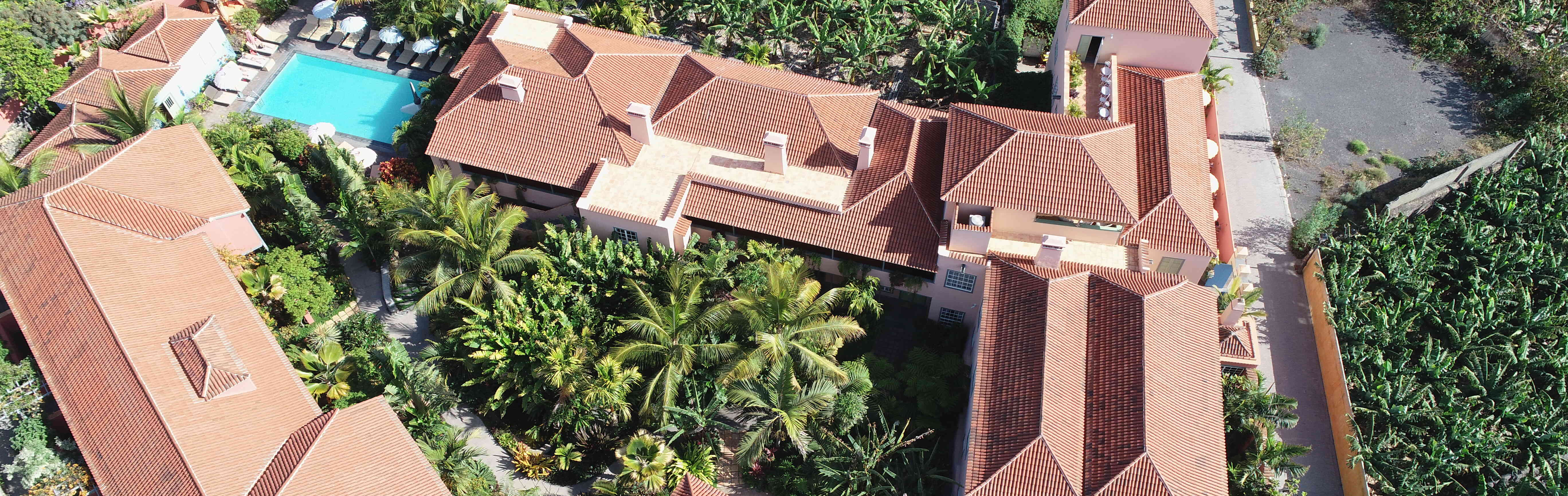Hotel Hacienda Aerial Shot