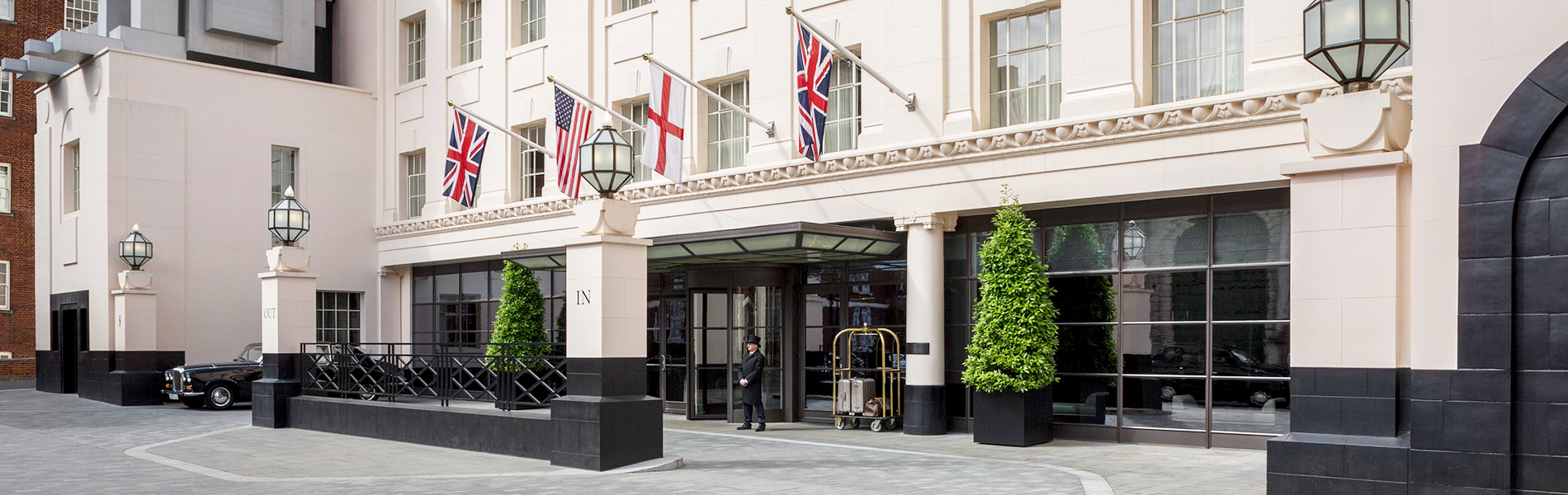 The Beaumont Hotel Entrance