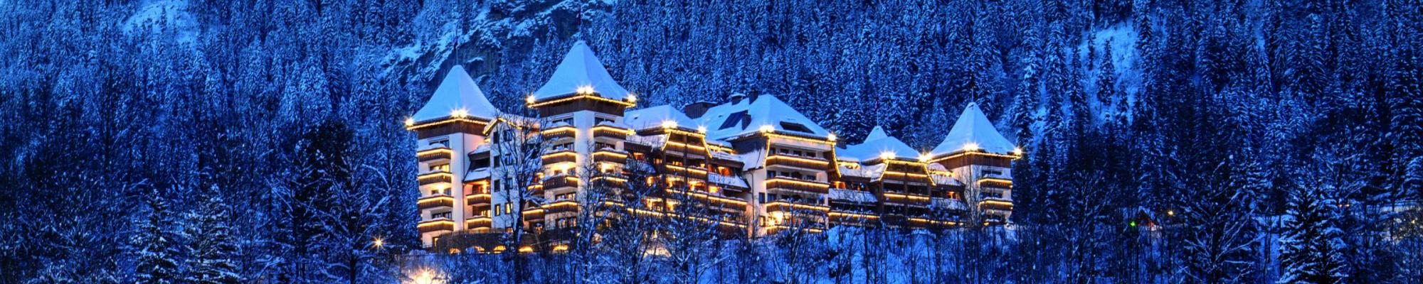 winter travel resort snow mountains alpina gstaad