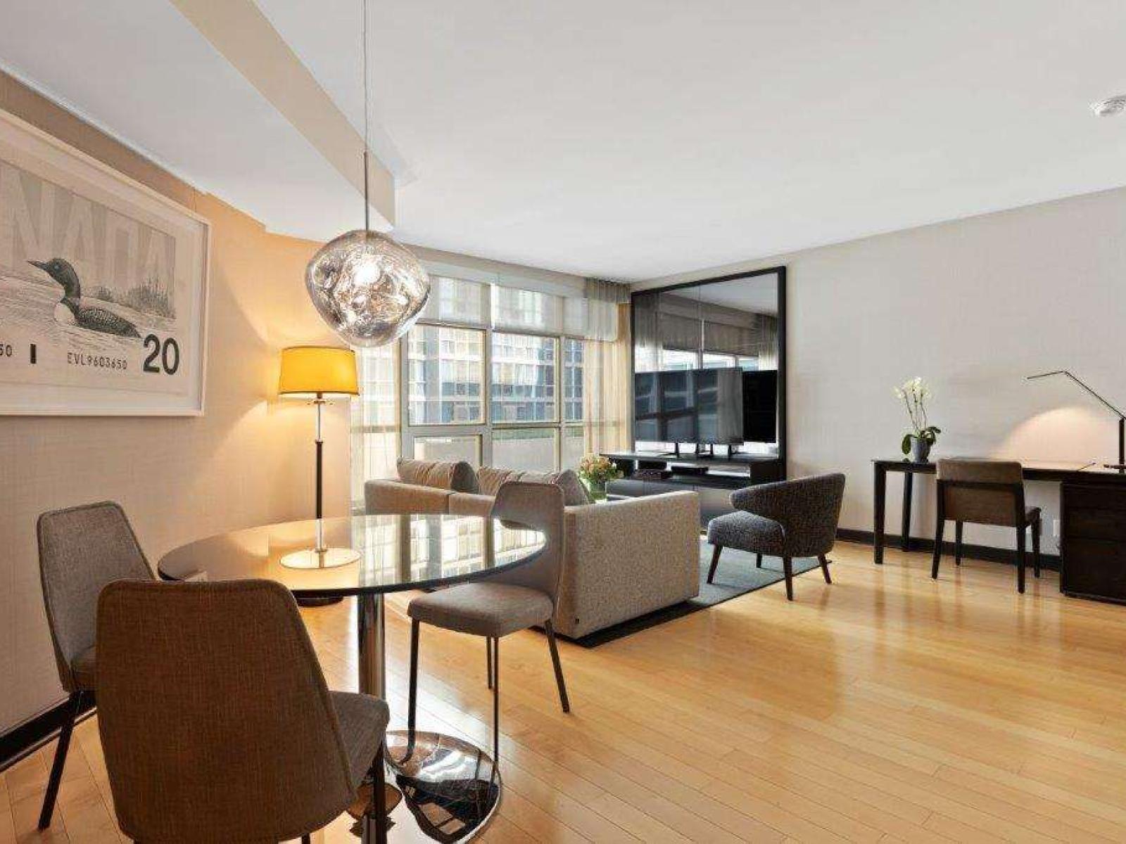 One Bedroom Premier Suite living area