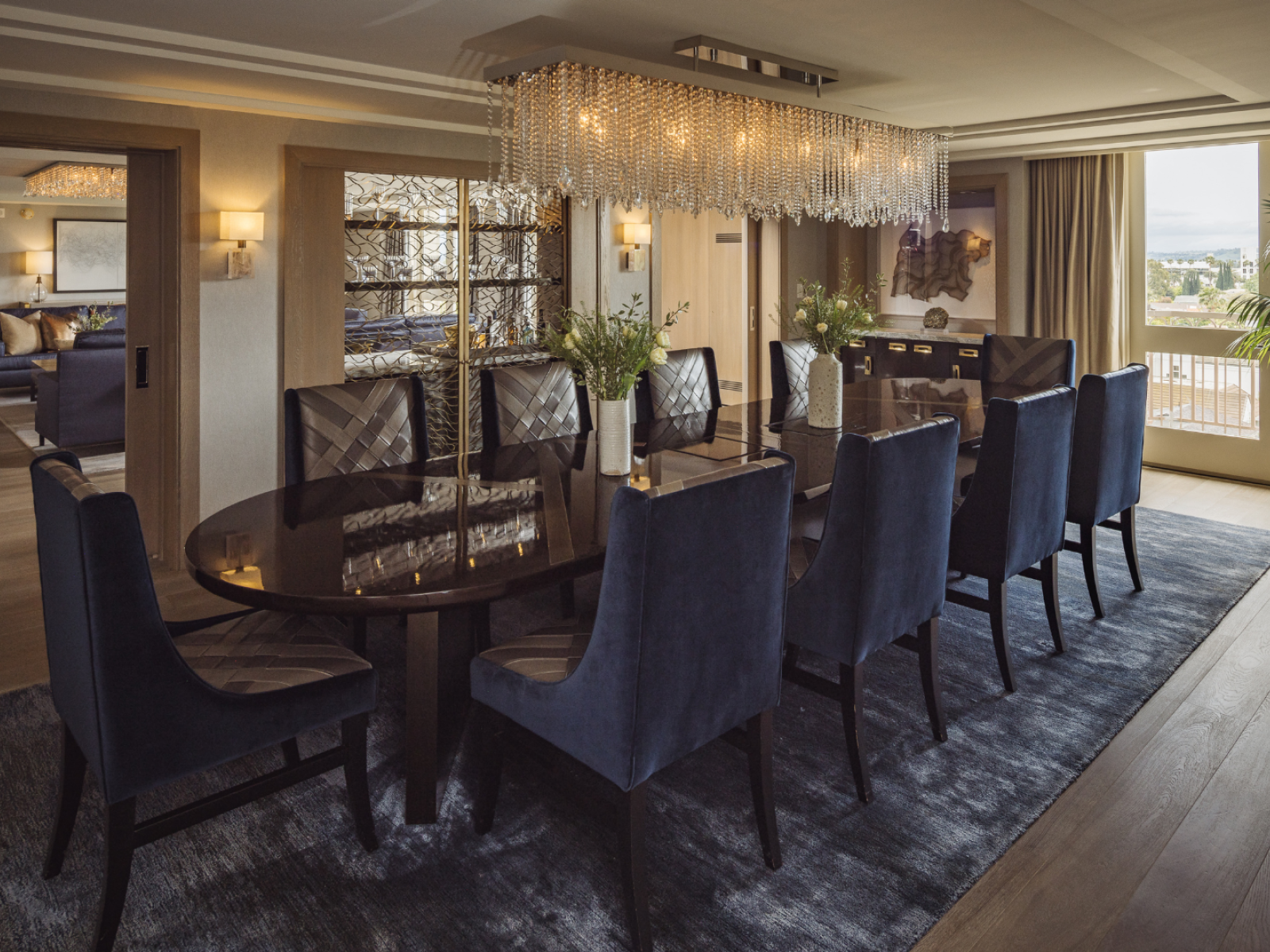 L'Ermitage 2-Bedroom Suite Dining Room