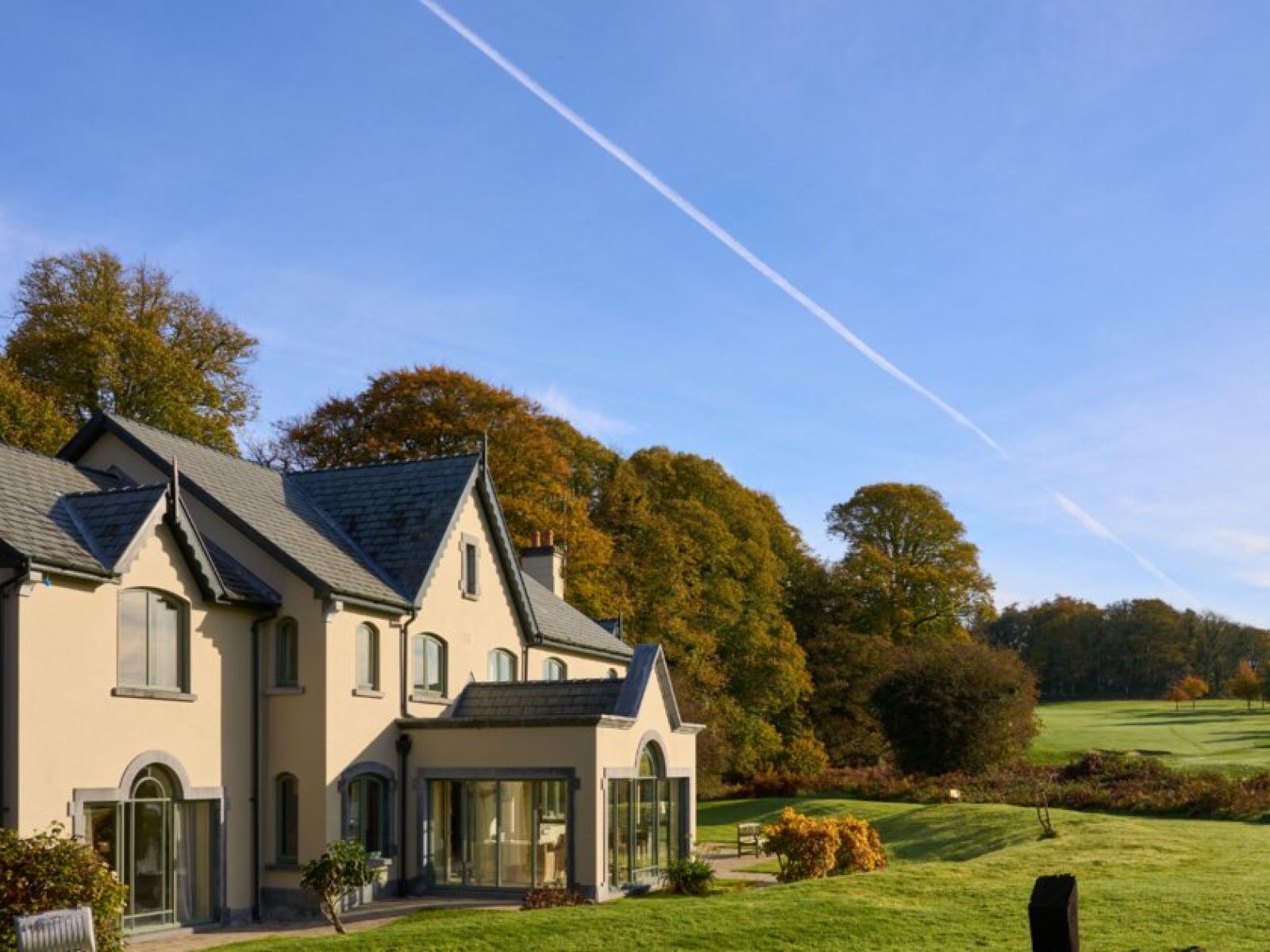 Exterior of the Dromoland Lodge