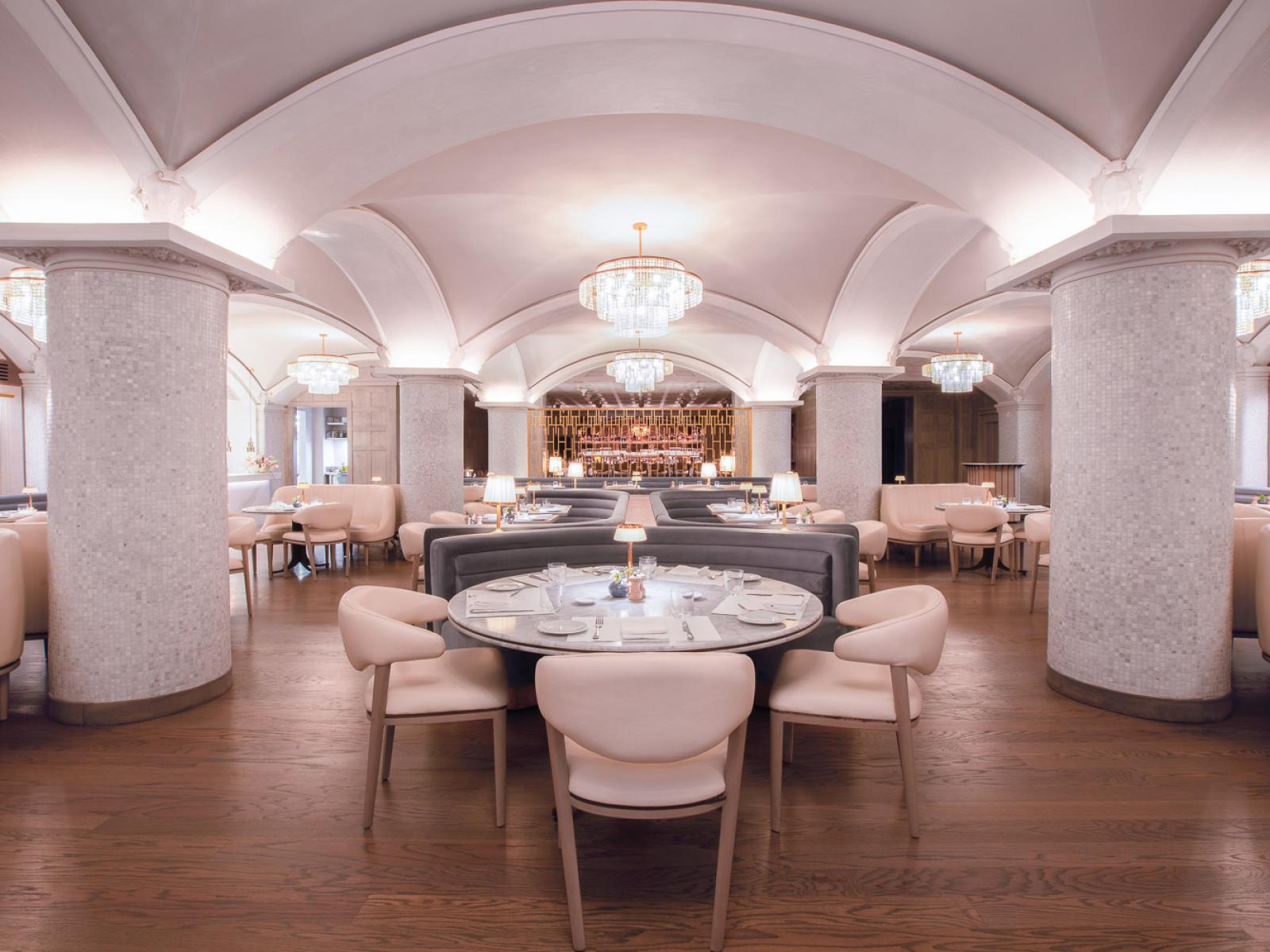 Dining at The Hermitage Hotel