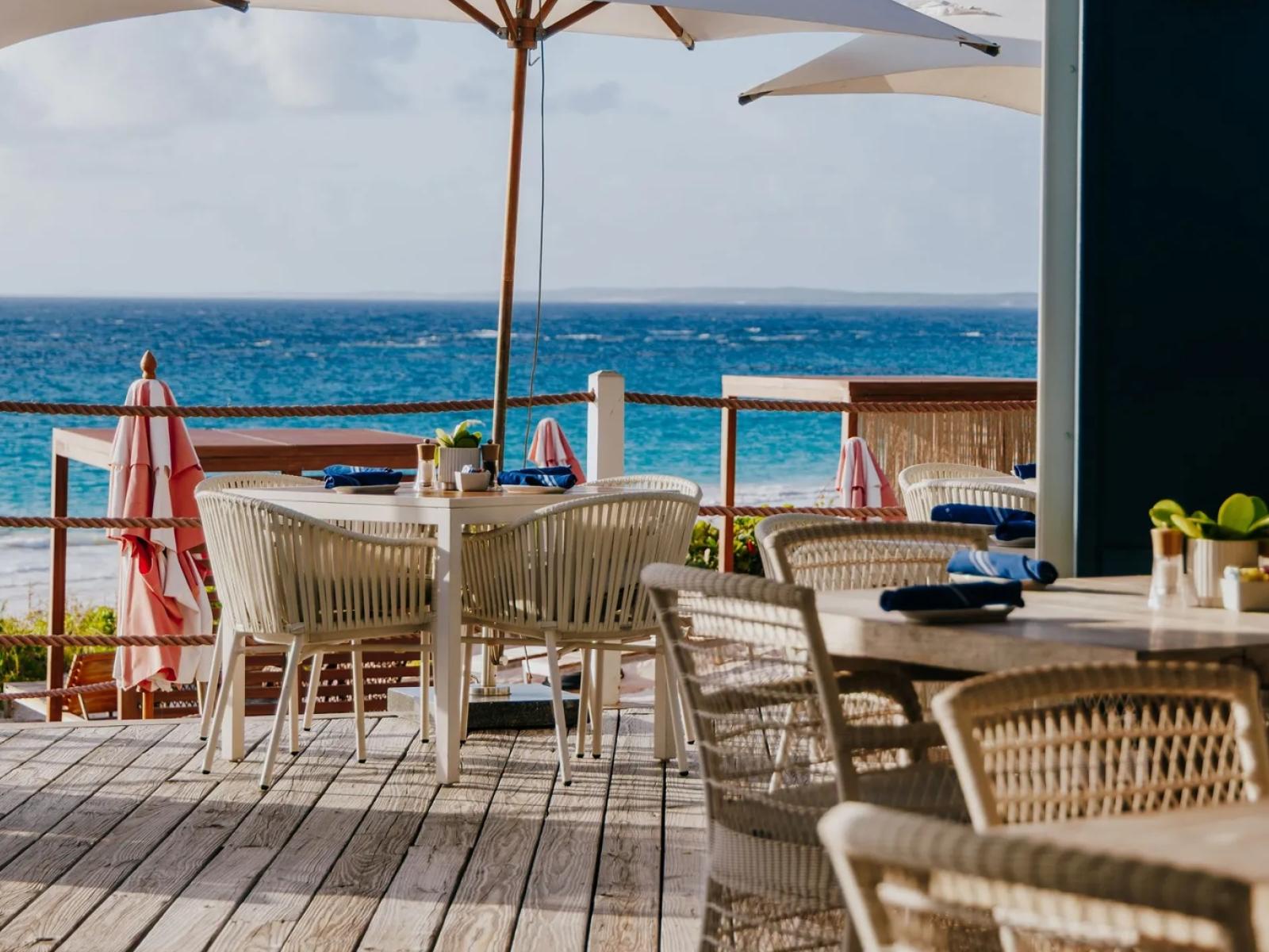 Pink Sands Resort | Blue Bar Dining Deck