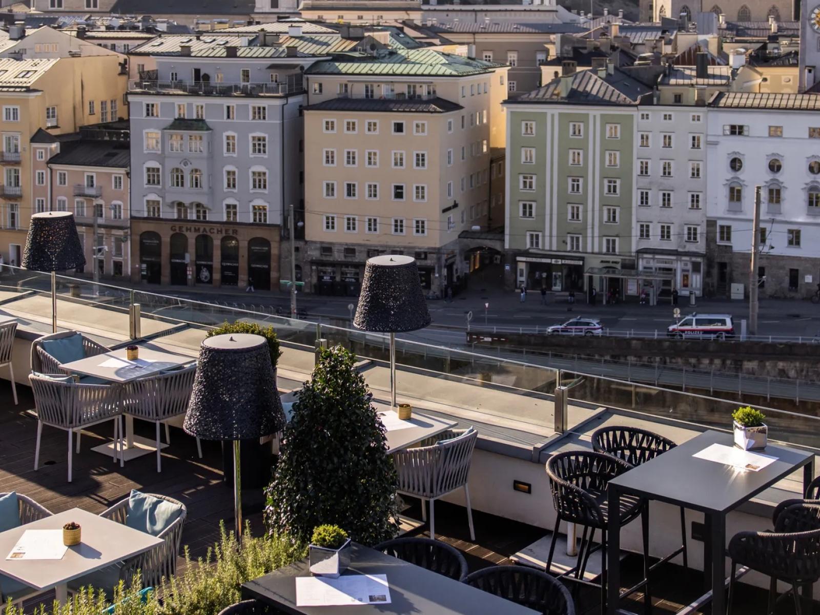 Hotel Stein | Steinterrasse Rooftop Restaurant