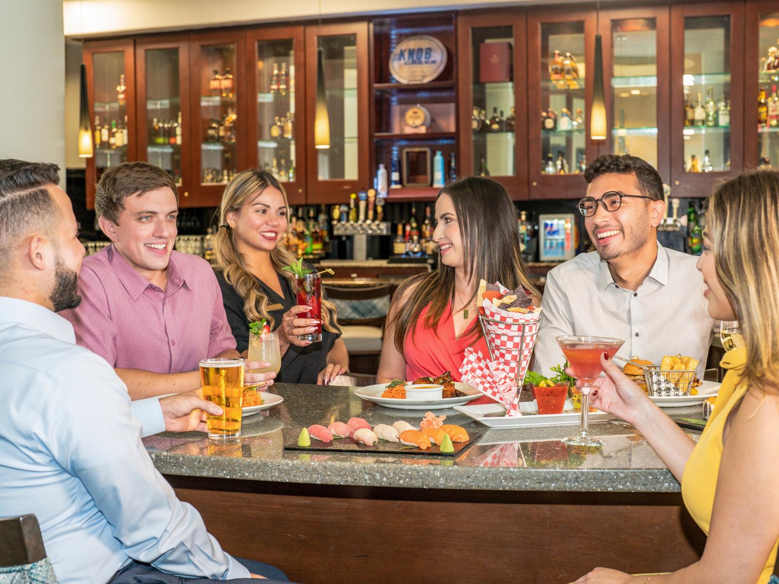 Dining at Rosen Centre Hotel