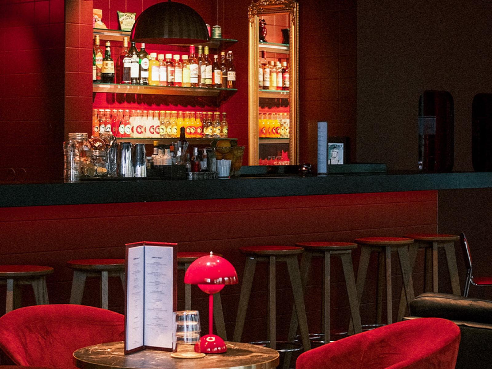 Backstage Hotel Stockholm Bar and Seating Area