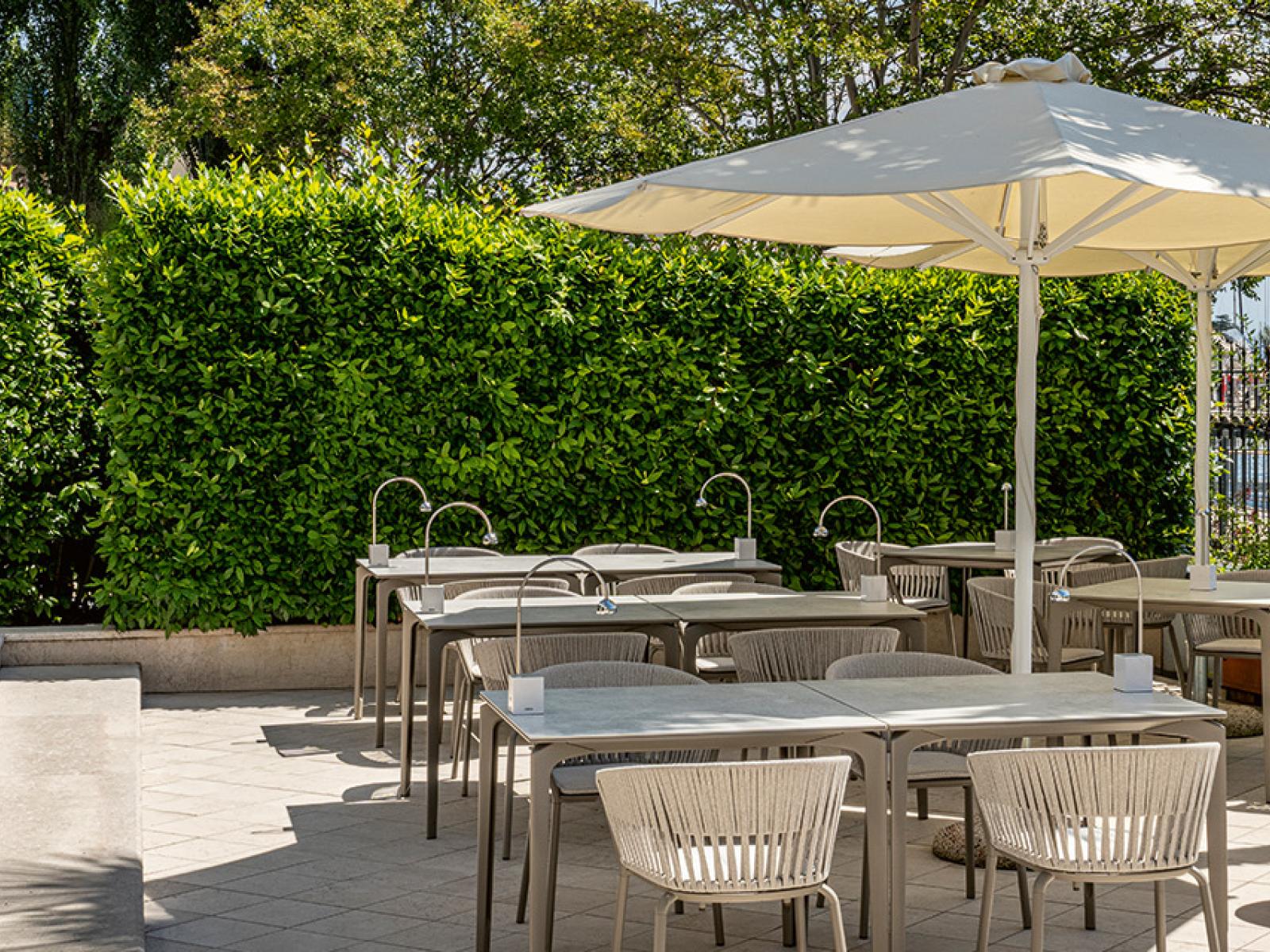 Bellerive Lifestyle Hotel Dining Outdoors