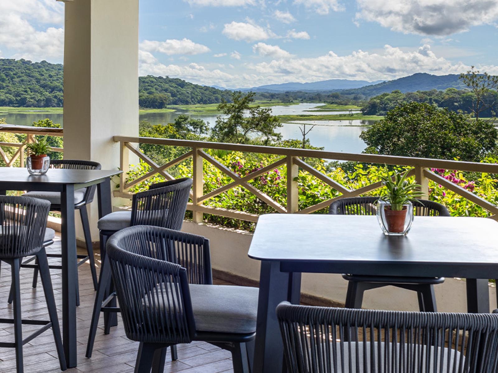 Gamboa Rainforest Reserve Dining on the terrace