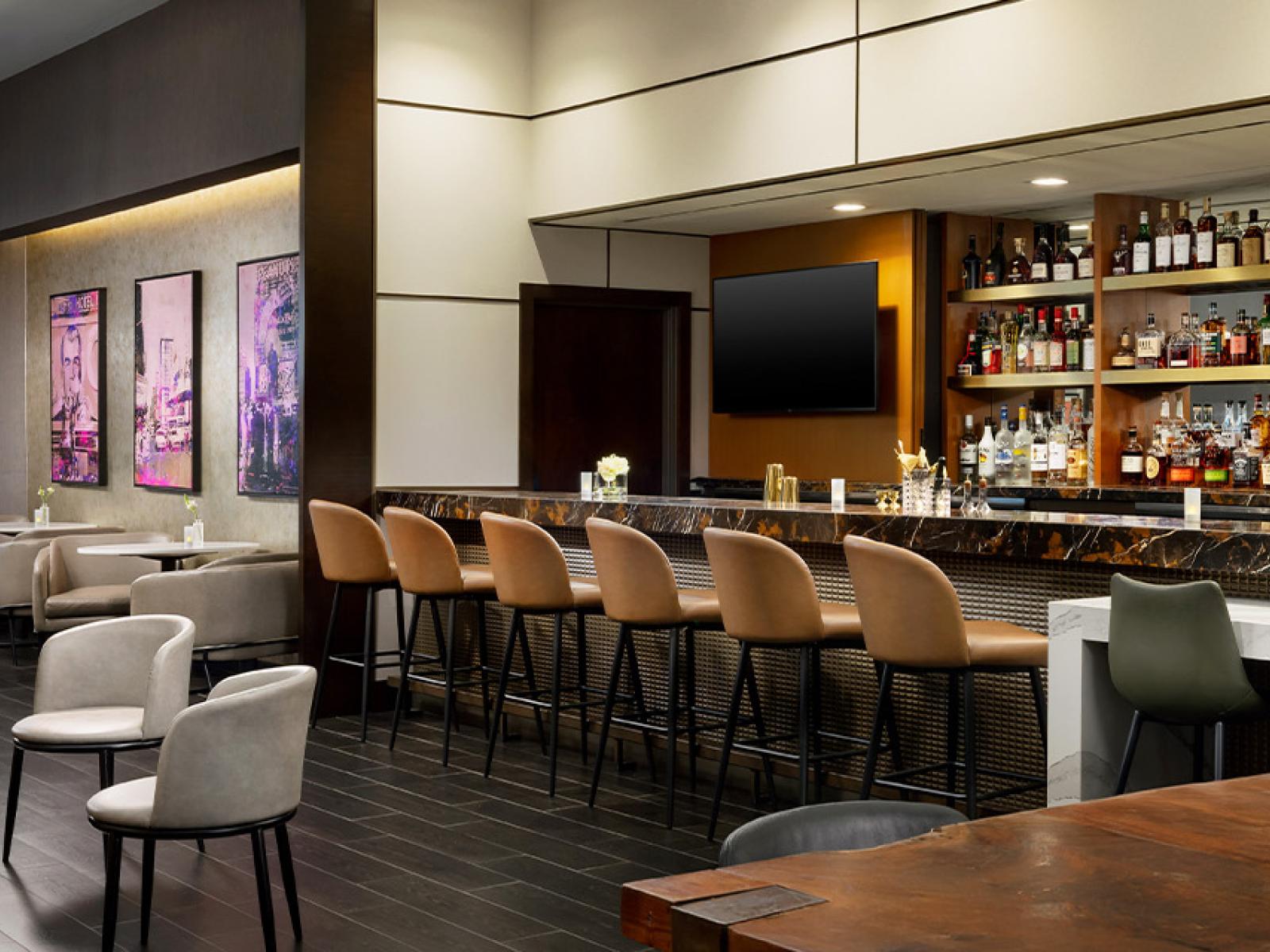 The Muse New York Dining Area and Bar