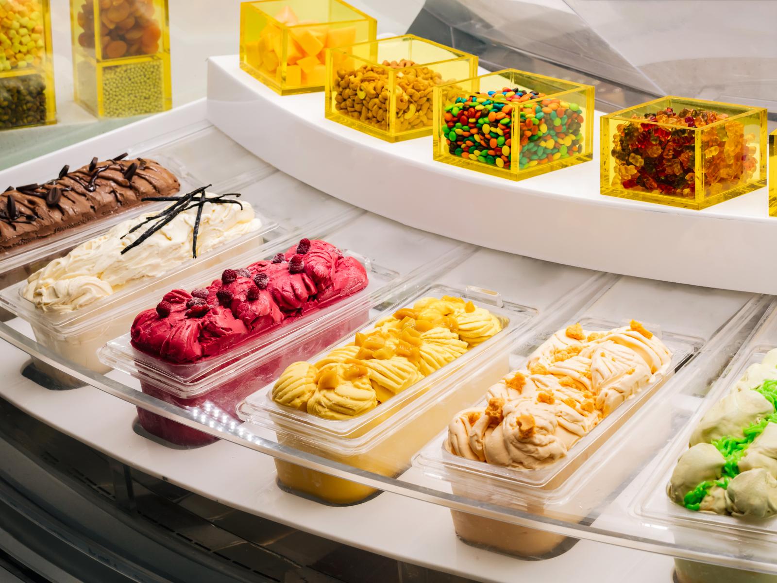 Royal Plaza on Scotts Ice cream Counter