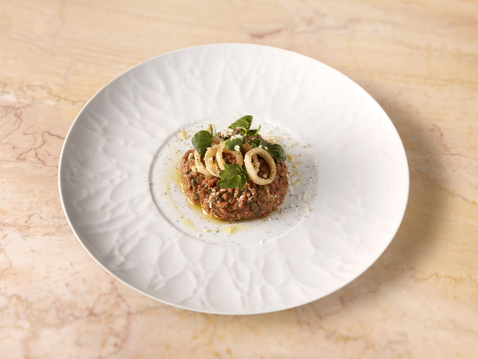 The Beaumont Mayfair | Dry Aged Beef Tartare | Rosi