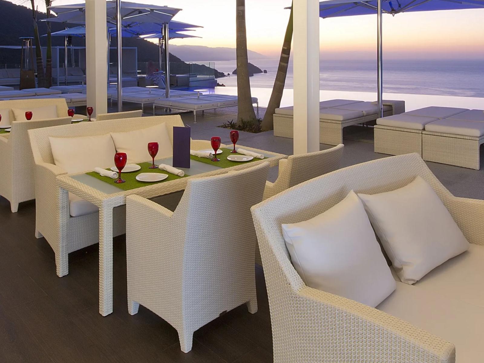 Hotel Mousai Puerto Vallarta | The Rooftop North Restaurant