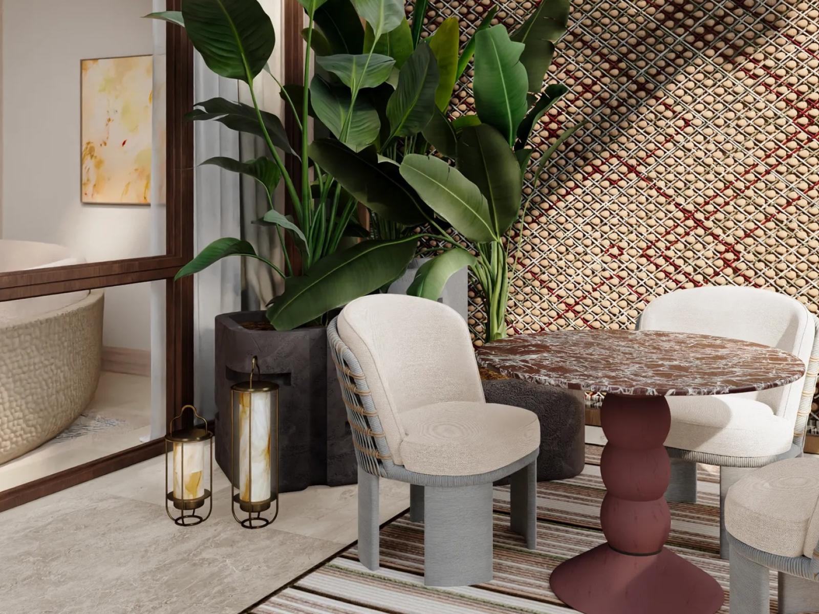 Dining on a Terrace Suite | Hotel Miramar Barcelona