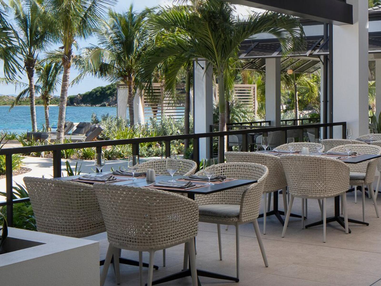 Peter Island Resort Drake Outdoor Dining Area