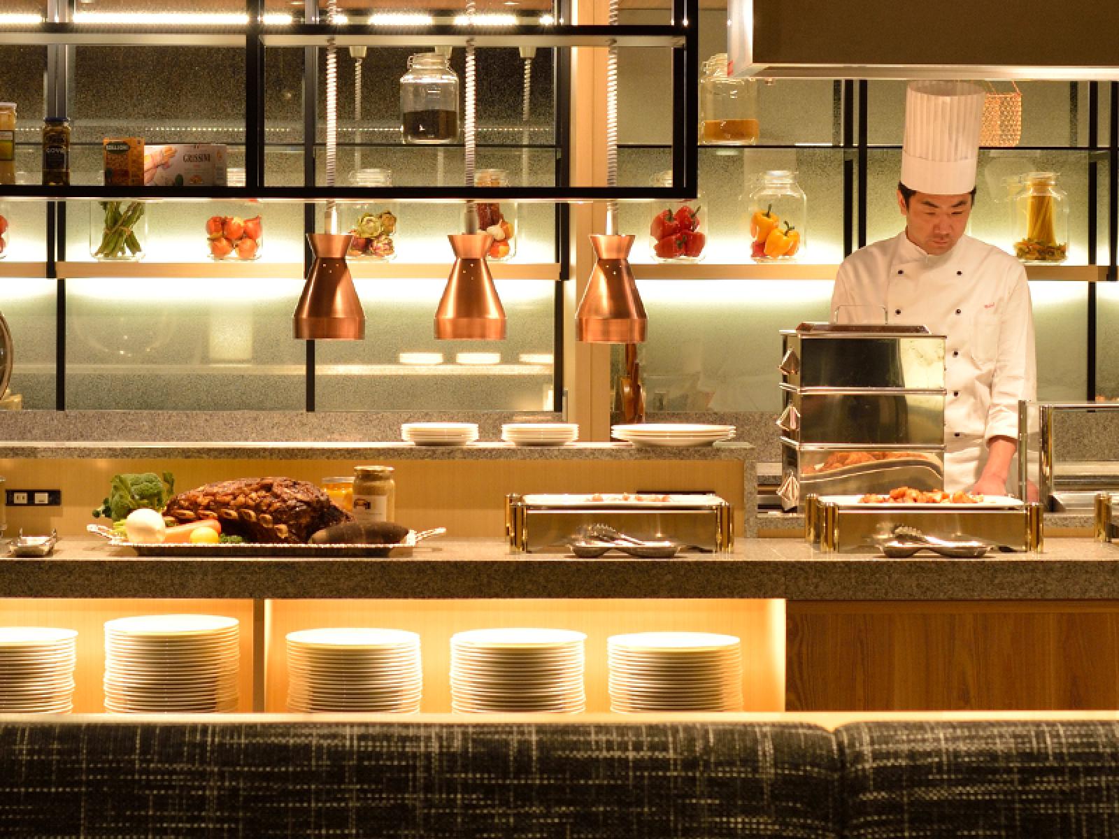 Kyoto Tokyu Hotel open kitchen