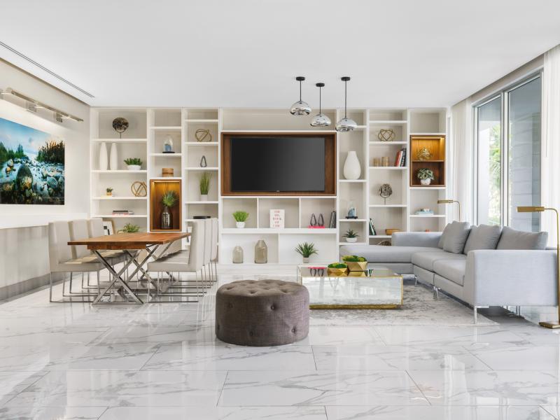 Altair Lobby Library