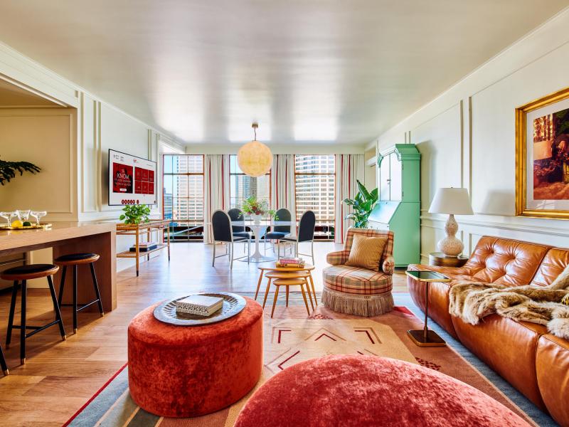 Richard's Flat - Suite Living Room