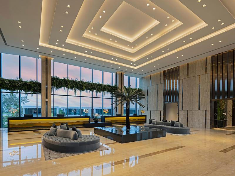 Hotel lobby
