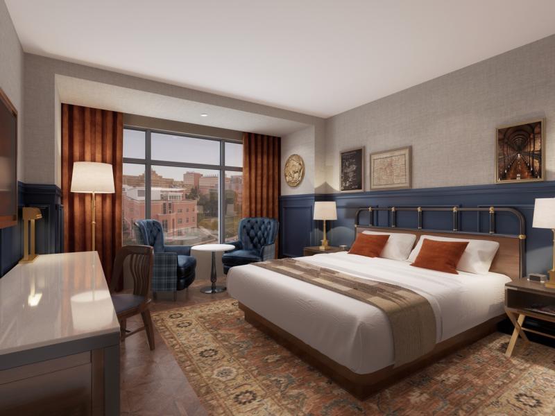 campus theme bedroom